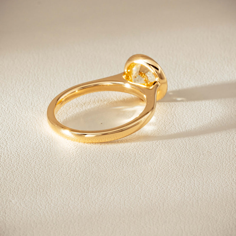 18ct Yellow Gold 2.14ct Reclaimed Diamond Natalia Ring - Ring - Walker & Hall