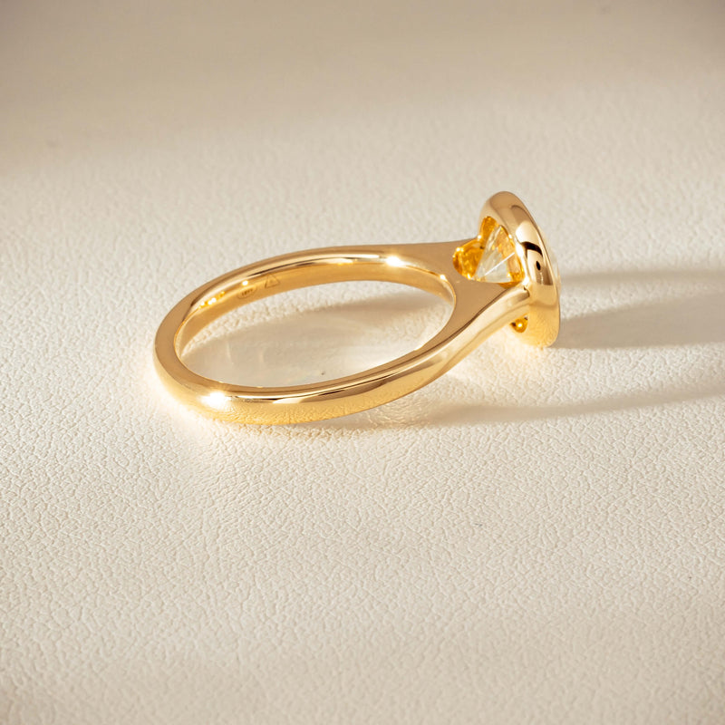 18ct Yellow Gold 2.14ct Reclaimed Diamond Natalia Ring - Ring - Walker & Hall