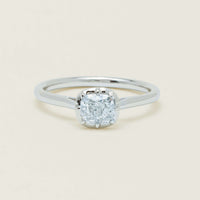 18ct White Gold .70ct Reclaimed Diamond Dawn Ring - Ring - Walker & Hall