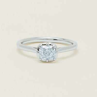 18ct White Gold .70ct Reclaimed Diamond Dawn Ring - Ring - Walker & Hall