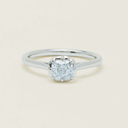 18ct White Gold .70ct Reclaimed Diamond Dawn Ring - Ring - Walker & Hall