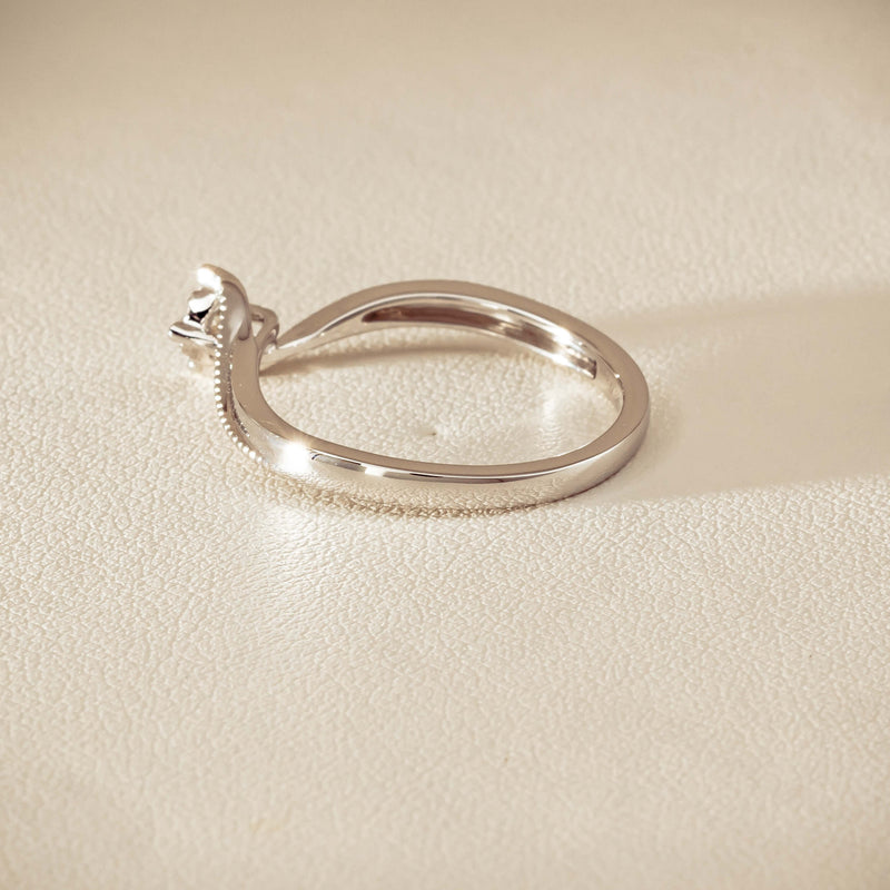 14ct White Gold Diamond Tango Ring - Ring - Walker & Hall