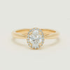 18ct Yellow Gold .71ct Oval Cut Diamond Nina Ring - Ring - Walker & Hall