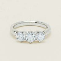 18ct White Gold 1.33ct Diamond Coronado Ring - Ring - Walker & Hall