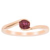 18ct Rose Gold Ruby Embrace Ring-Ring-Walker & Hall