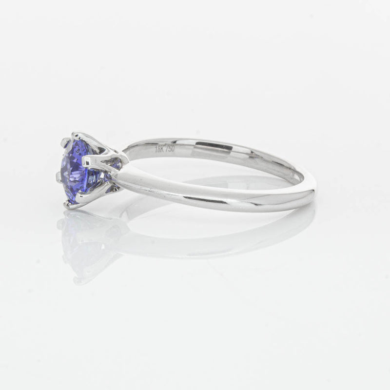 18ct White Gold Sapphire Cosmopolitan Ring-Ring-Walker & Hall