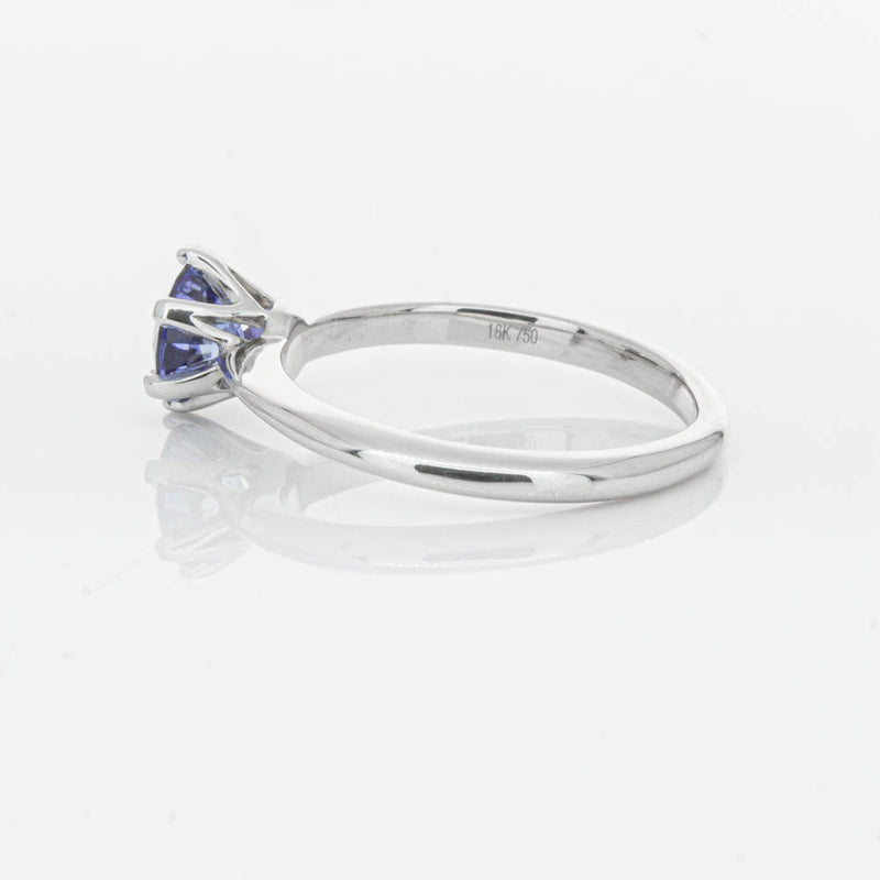 18ct White Gold Sapphire Cosmopolitan Ring-Ring-Walker & Hall