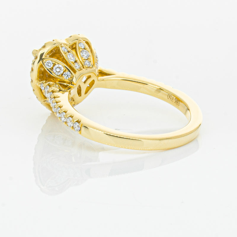 18ct Yellow Gold 2.53ct Golden Sapphire & Diamond Sierra Ring-Ring-Walker & Hall