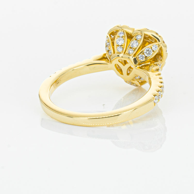 18ct Yellow Gold 2.53ct Golden Sapphire & Diamond Sierra Ring-Ring-Walker & Hall