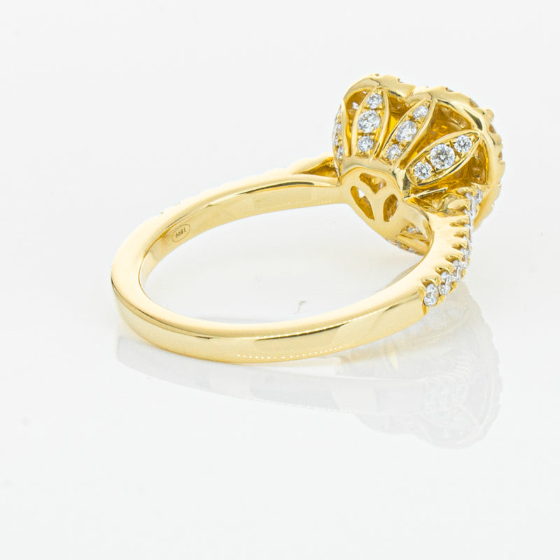 18ct Yellow Gold 2.53ct Golden Sapphire & Diamond Sierra Ring-Ring-Walker & Hall