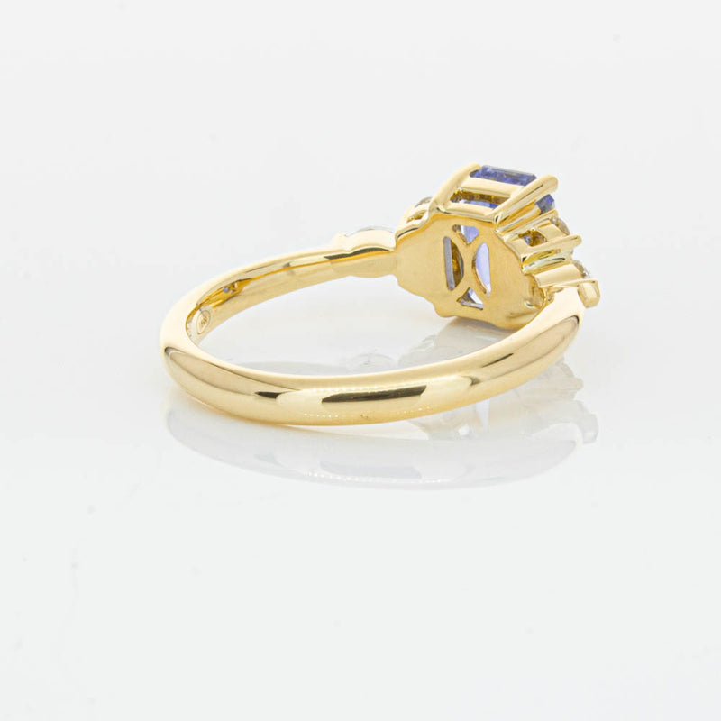 18ct Yellow Gold Sapphire & Diamond Oriana Ring-Ring-Walker & Hall