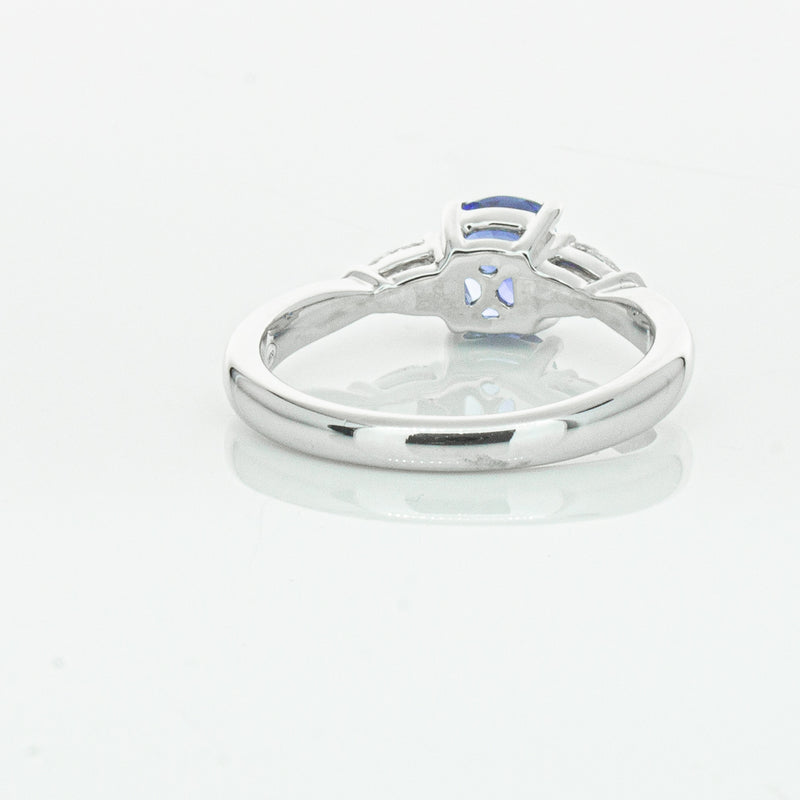 18ct White Gold 1.38ct Sapphire & Diamond Ayla Ring-Ring-Walker & Hall