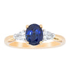 18ct Yellow Gold 1.31ct Sapphire & Diamond Ayla Ring-Ring-Walker & Hall