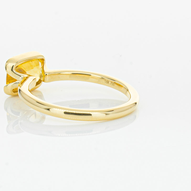 18ct Yellow Gold Golden Sapphire Elle Ring-Ring-Walker & Hall