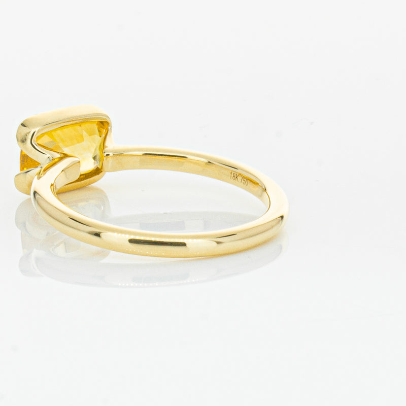 18ct Yellow Gold Golden Sapphire Elle Ring-Ring-Walker & Hall
