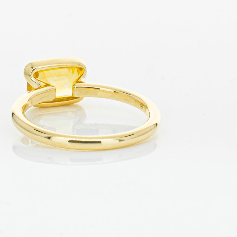 18ct Yellow Gold Golden Sapphire Elle Ring-Ring-Walker & Hall