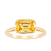 18ct Yellow Gold Golden Sapphire Elle Ring-Ring-Walker & Hall