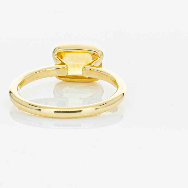 18ct Yellow Gold Golden Sapphire Elle Ring-Ring-Walker & Hall