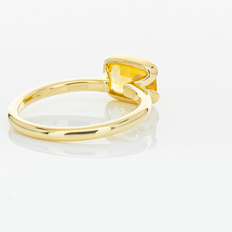 18ct Yellow Gold Golden Sapphire Elle Ring-Ring-Walker & Hall