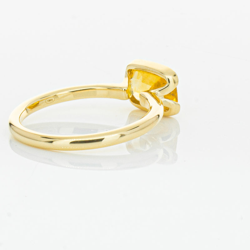 18ct Yellow Gold Golden Sapphire Elle Ring-Ring-Walker & Hall