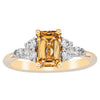 18ct Yellow Gold 1.40ct Golden Sapphire & Diamond Oriana Ring-Ring-Walker & Hall