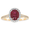18ct Yellow Gold 1.51ct Ruby & Diamond Sierra Ring-Ring-Walker & Hall