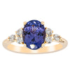 18ct Yellow Gold 2.19ct Tanzanite & Diamond Oriana Ring-Ring-Walker & Hall