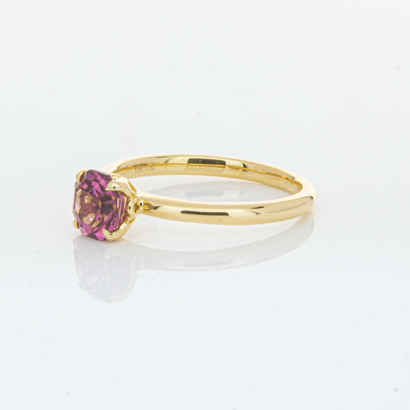 18ct Yellow Gold .90ct Pink Tourmaline Mini Octavia Ring-Ring-Walker & Hall