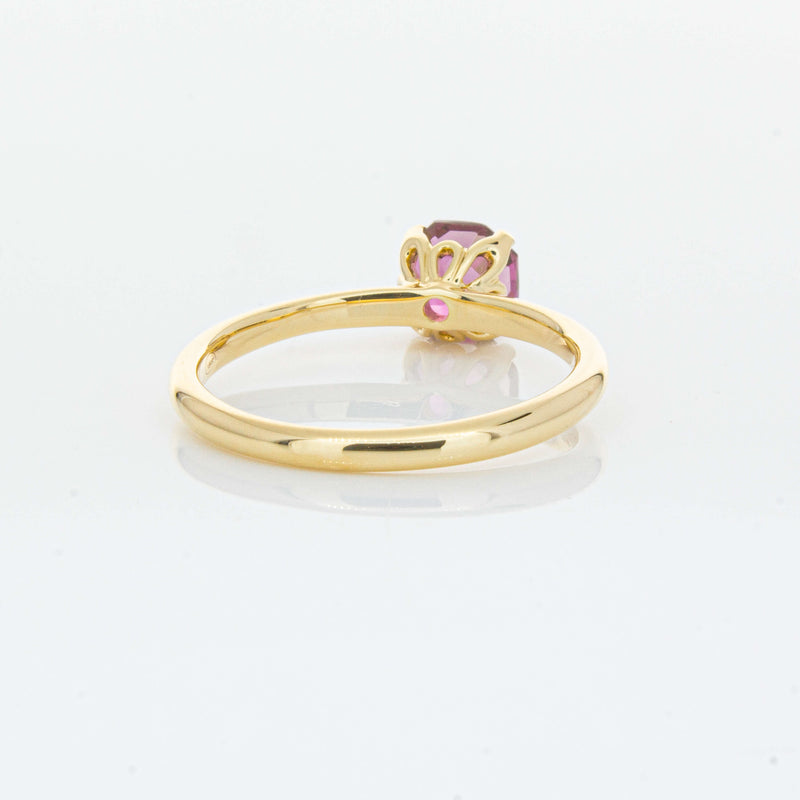 18ct Yellow Gold .90ct Pink Tourmaline Mini Octavia Ring-Ring-Walker & Hall