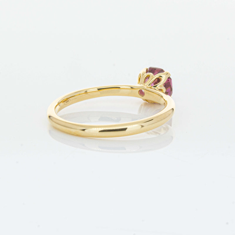 18ct Yellow Gold .90ct Pink Tourmaline Mini Octavia Ring-Ring-Walker & Hall