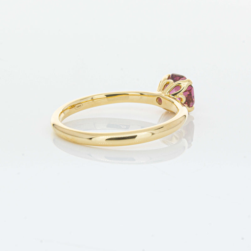 18ct Yellow Gold .90ct Pink Tourmaline Mini Octavia Ring-Ring-Walker & Hall