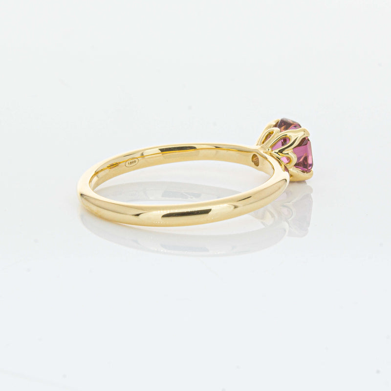 18ct Yellow Gold .90ct Pink Tourmaline Mini Octavia Ring-Ring-Walker & Hall