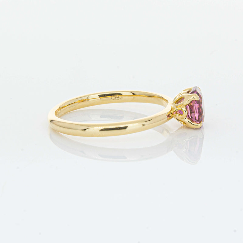 18ct Yellow Gold .90ct Pink Tourmaline Mini Octavia Ring-Ring-Walker & Hall