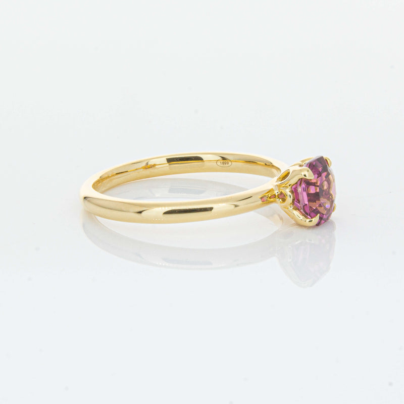 18ct Yellow Gold .90ct Pink Tourmaline Mini Octavia Ring-Ring-Walker & Hall