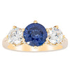 18ct Yellow Gold 2.04ct Sapphire & Diamond Coronado Ring-Ring-Walker & Hall