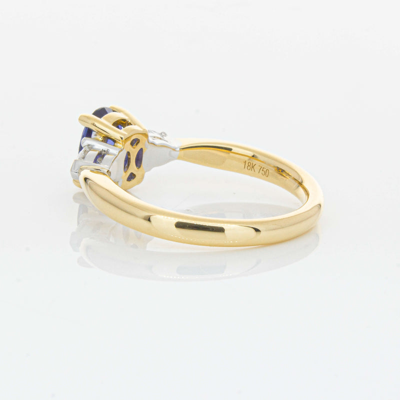 18ct Yellow Gold 1.33ct Sapphire & Diamond Ayla Ring-Ring-Walker & Hall