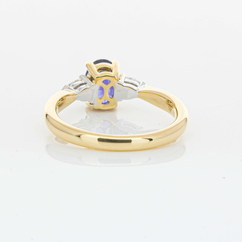 18ct Yellow Gold 1.33ct Sapphire & Diamond Ayla Ring-Ring-Walker & Hall