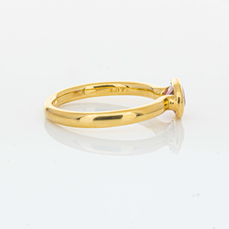 Deja Vu 22ct Yellow Gold 1.07ct Ruby Ring-Ring-Walker & Hall