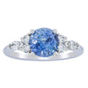 18ct White Gold 1.80ct Sapphire & Diamond Oriana Ring-Ring-Walker & Hall