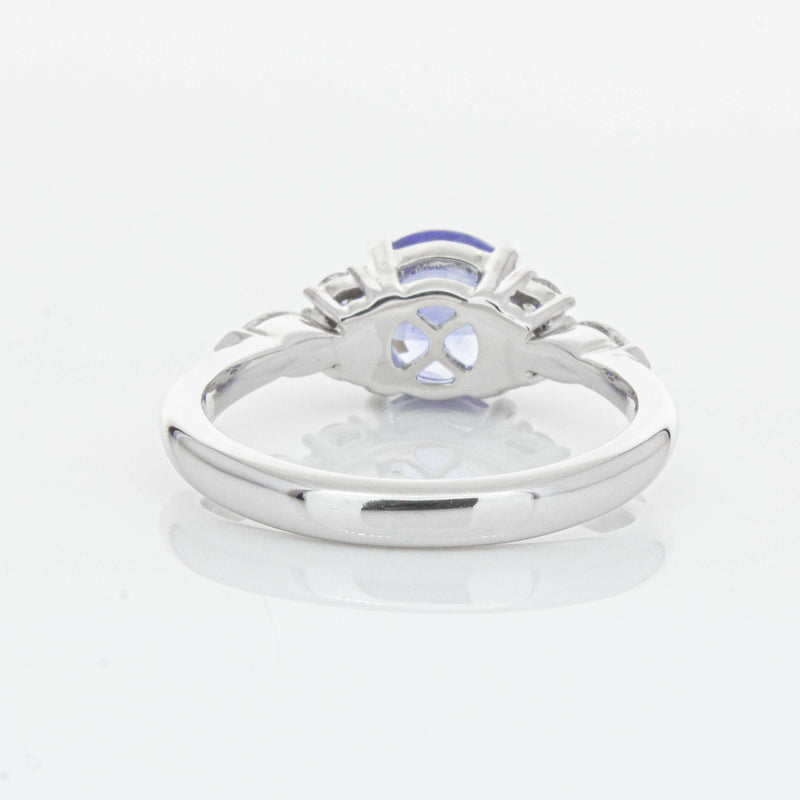 18ct White Gold 1.80ct Sapphire & Diamond Oriana Ring-Ring-Walker & Hall