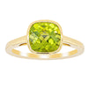 18ct Yellow Gold Peridot Ring-Ring-Walker & Hall