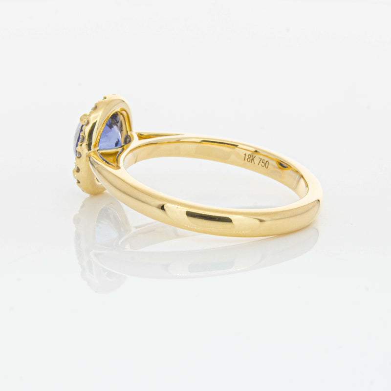 18ct Yellow Gold 1.53ct Sapphire & Diamond Nina Ring-Ring-Walker & Hall