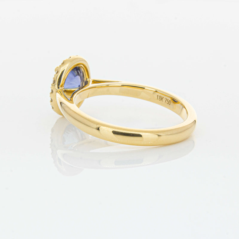 18ct Yellow Gold 1.53ct Sapphire & Diamond Nina Ring-Ring-Walker & Hall