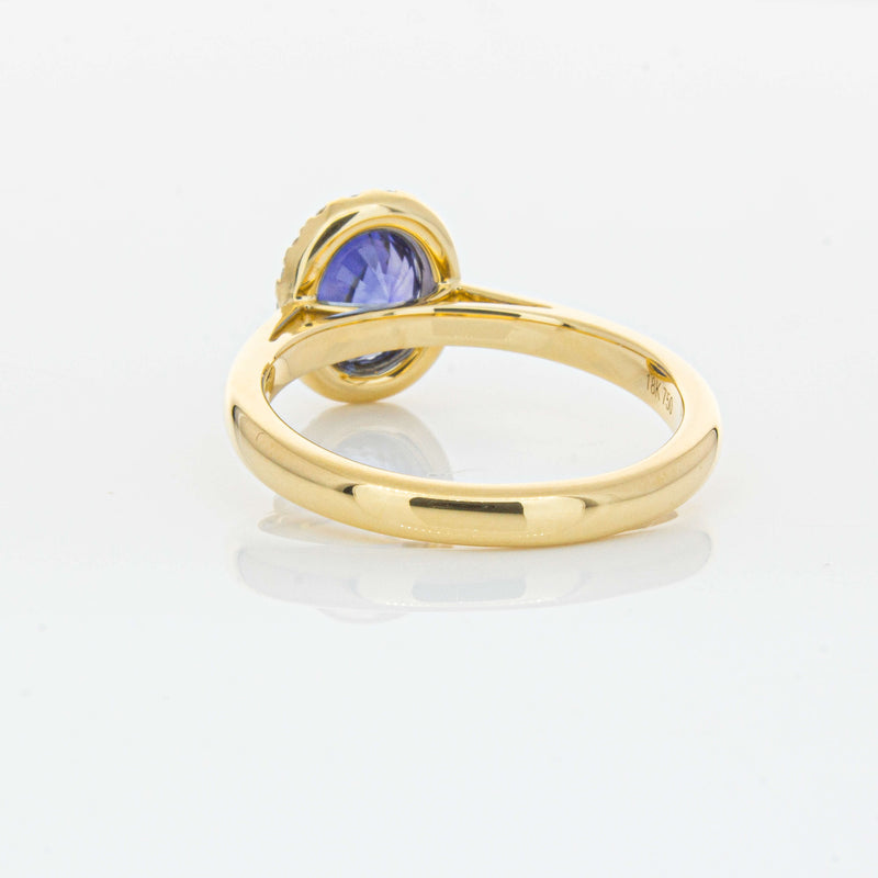 18ct Yellow Gold 1.53ct Sapphire & Diamond Nina Ring-Ring-Walker & Hall