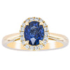 18ct Yellow Gold 1.53ct Sapphire & Diamond Nina Ring-Ring-Walker & Hall