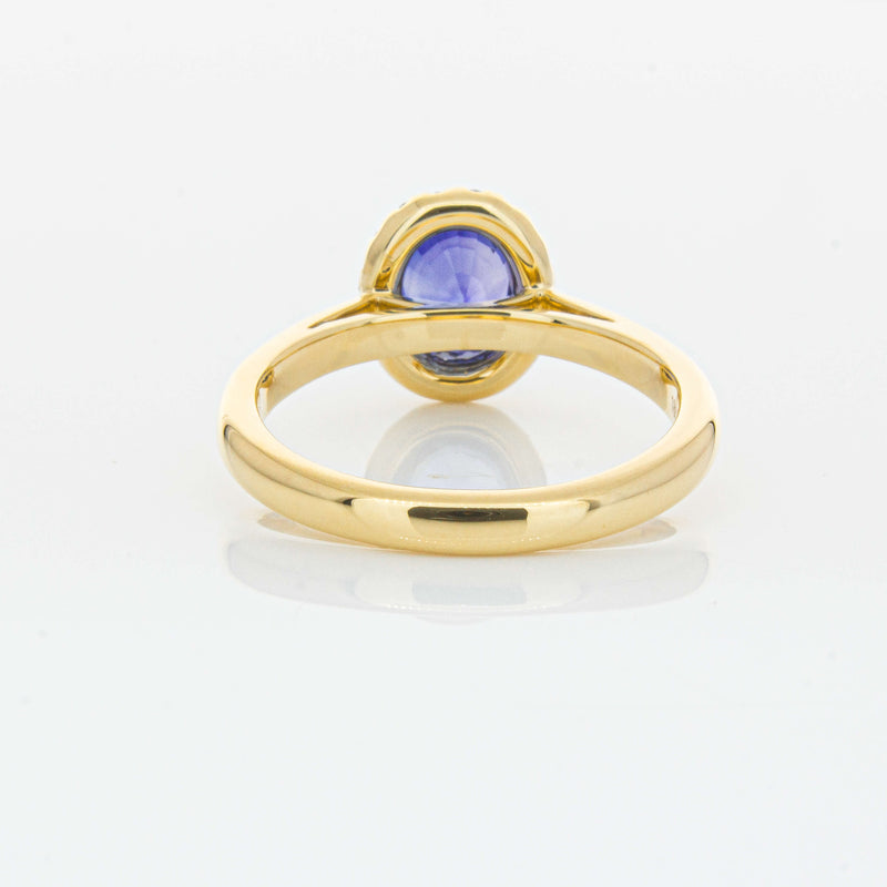 18ct Yellow Gold 1.53ct Sapphire & Diamond Nina Ring-Ring-Walker & Hall