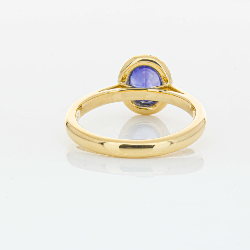 18ct Yellow Gold 1.53ct Sapphire & Diamond Nina Ring-Ring-Walker & Hall