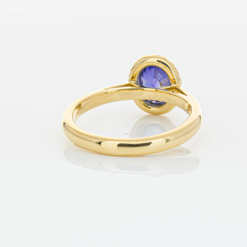 18ct Yellow Gold 1.53ct Sapphire & Diamond Nina Ring-Ring-Walker & Hall