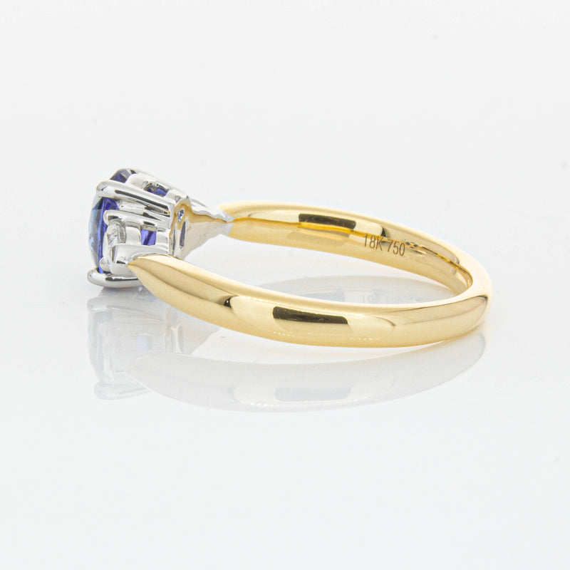 18ct Yellow Gold 1.25ct Sapphire & Diamond Ayla Ring-Ring-Walker & Hall