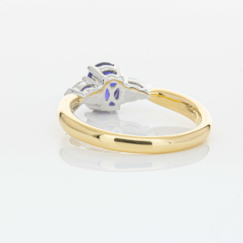 18ct Yellow Gold 1.25ct Sapphire & Diamond Ayla Ring-Ring-Walker & Hall